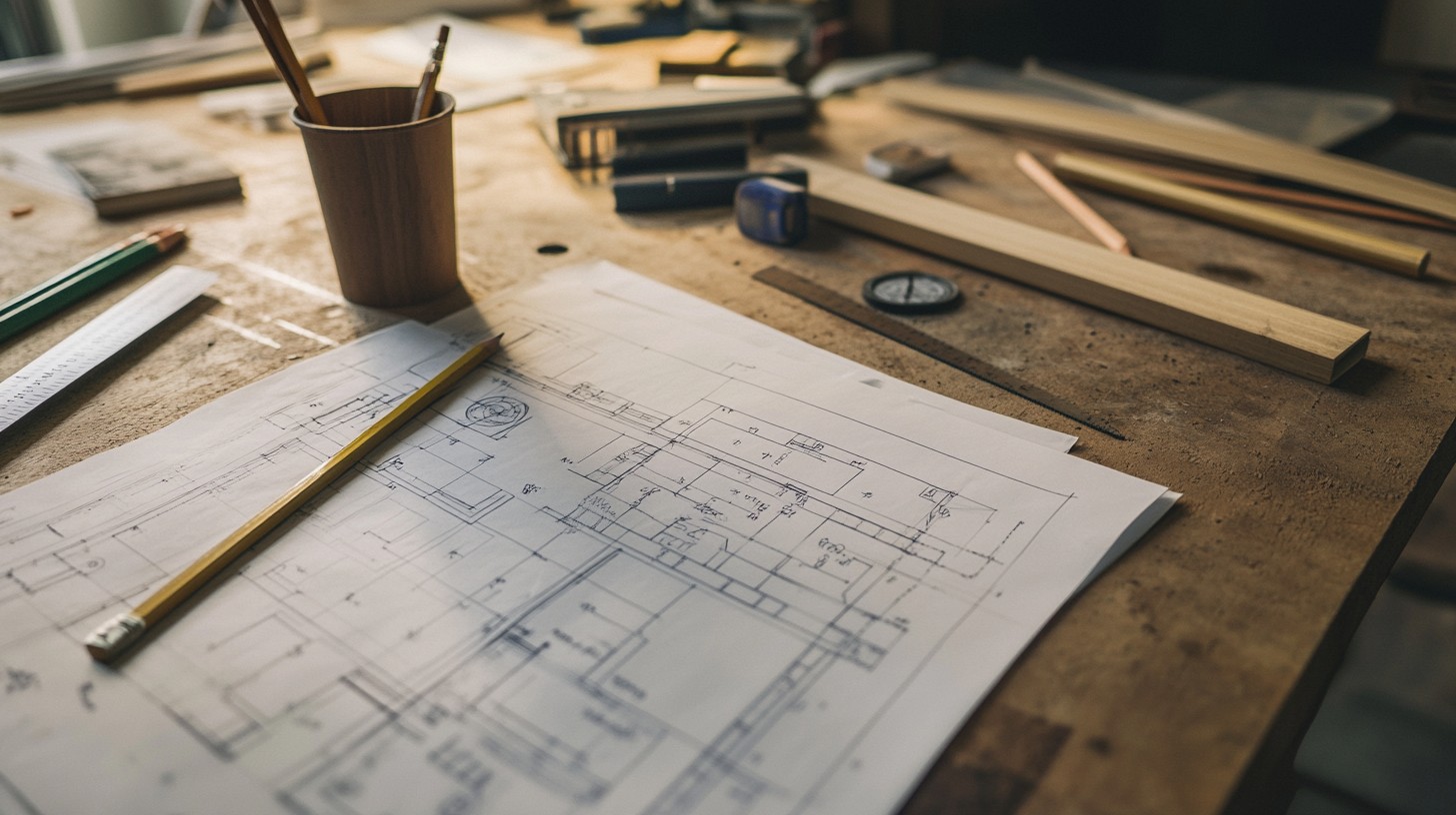 StockCake-Blueprints on desk_1758024700